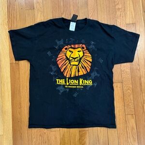 The Lion King Black Graphic Tee